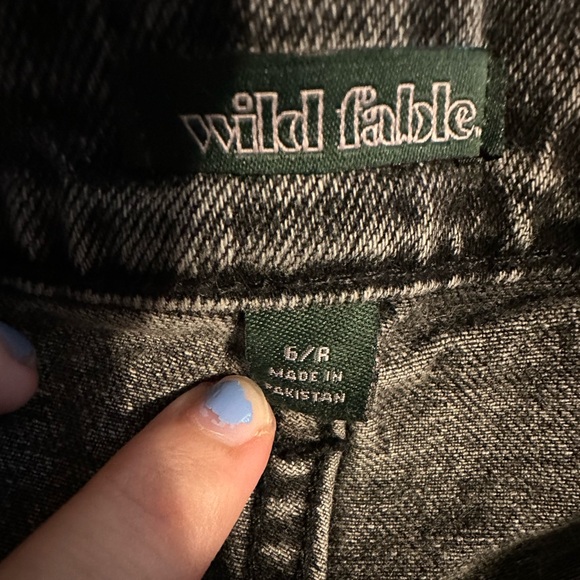Wild Fable Black Denim Shorts - Picture 5 of 5